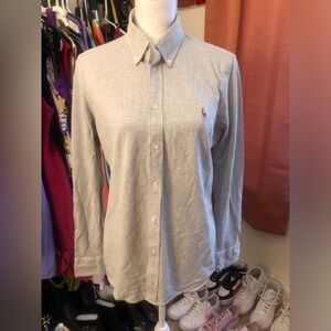 Women’s xl button down polo shirt.